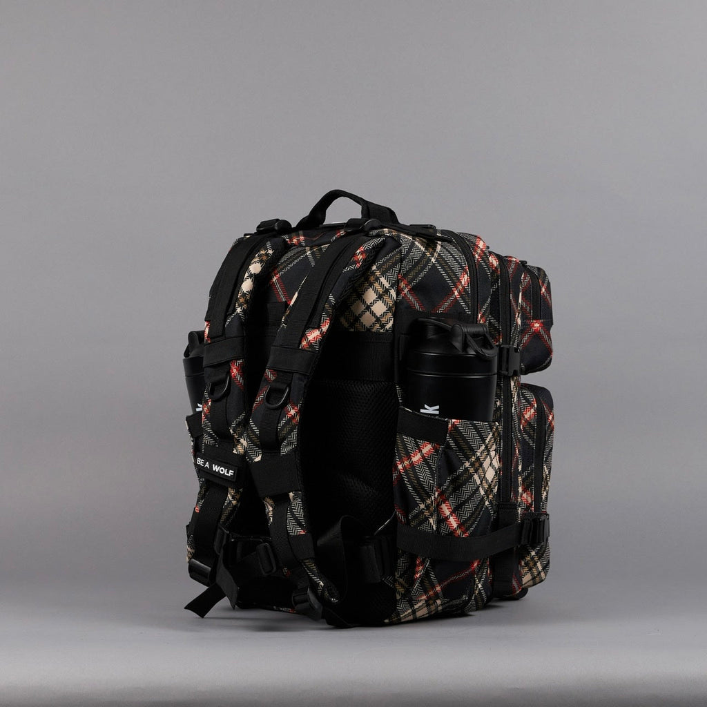 35L Backpack Fashion Cross Pattern