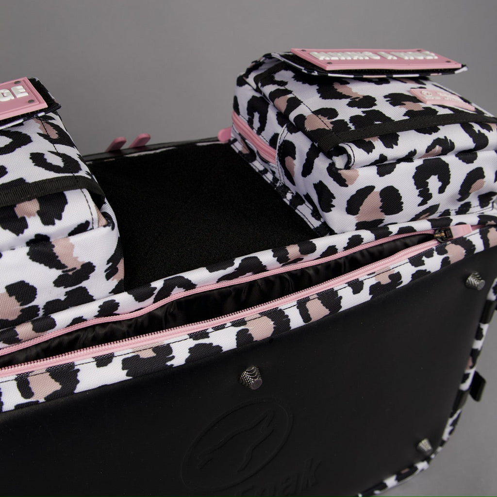 40L Ultimate Duffle Bag Leopard Pink Zip (SALE)