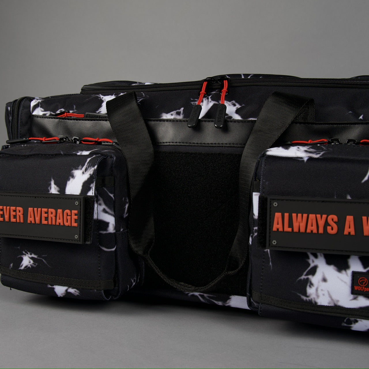 40L Ultimate Duffle Bag Black Lightning Immortal Red (SALE)