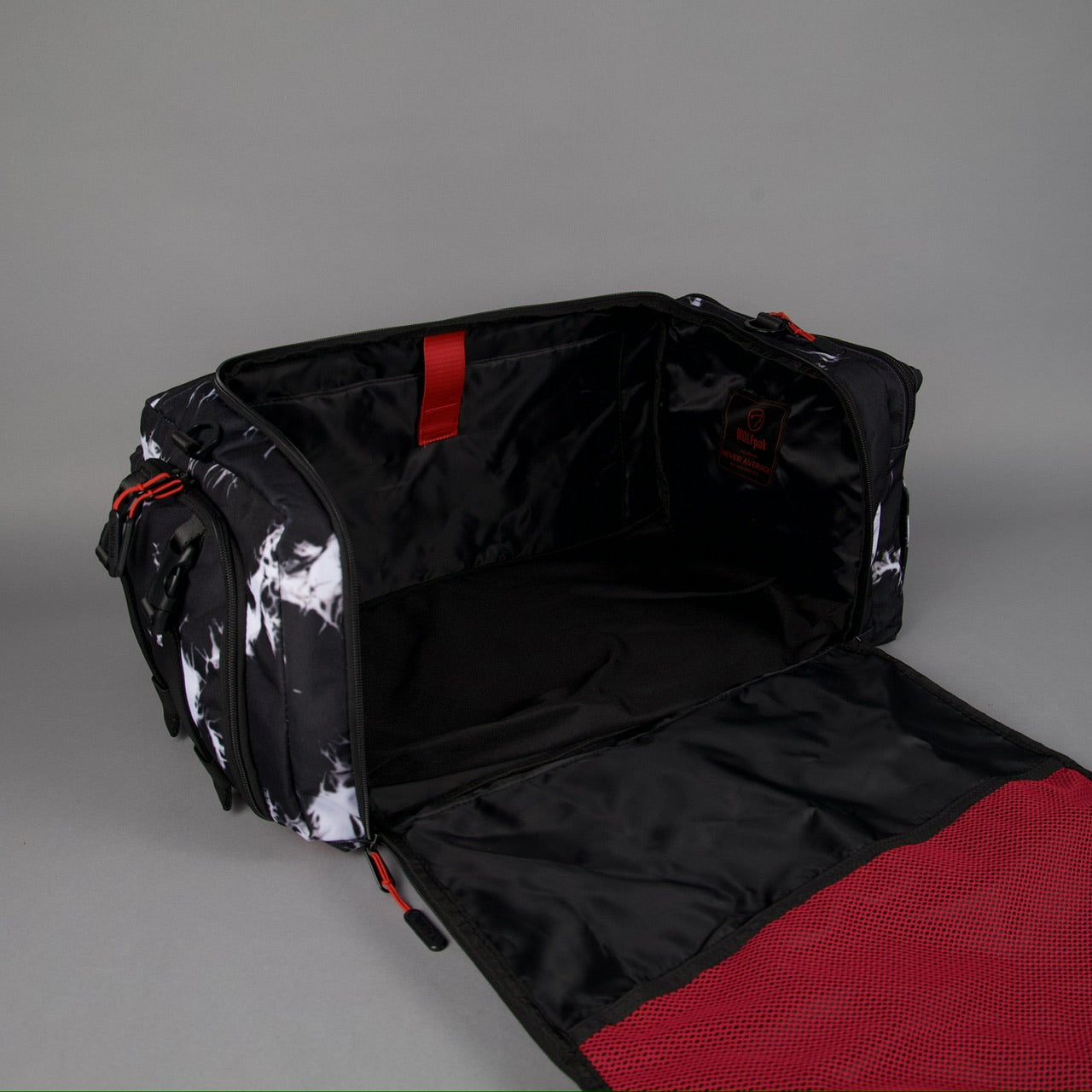 40L Ultimate Duffle Bag Black Lightning Immortal Red (SALE)