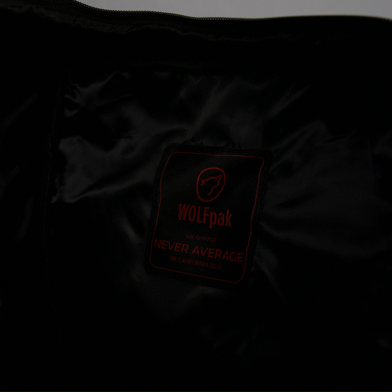 40L Ultimate Duffle Bag Black Lightning Immortal Red (SALE)