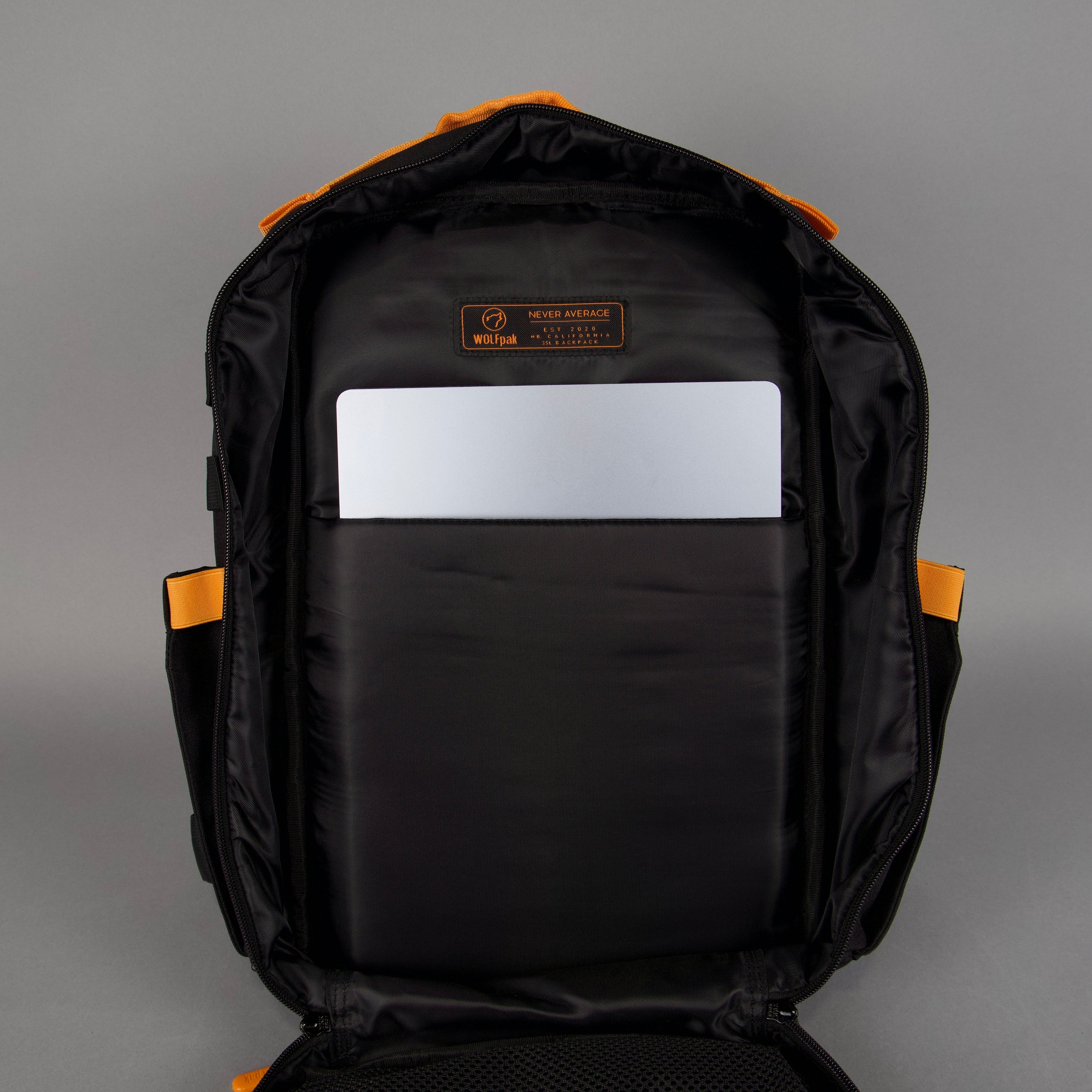 35L Backpack Orange Turbo
