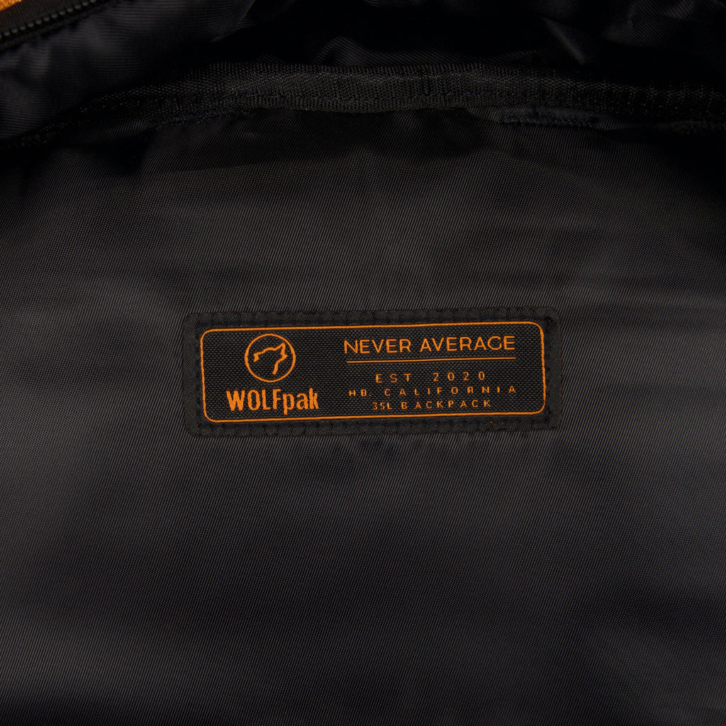 35L Backpack Orange Turbo