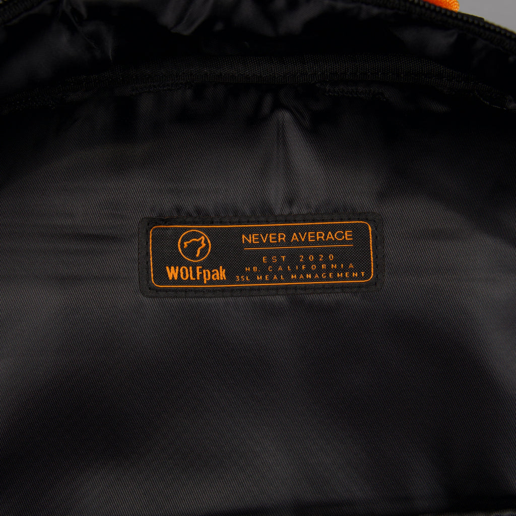 35L Meal Prep Management Backpack Orange Turbo