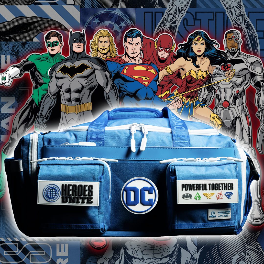 30L Perfect Duffle Bag DC's Justice League