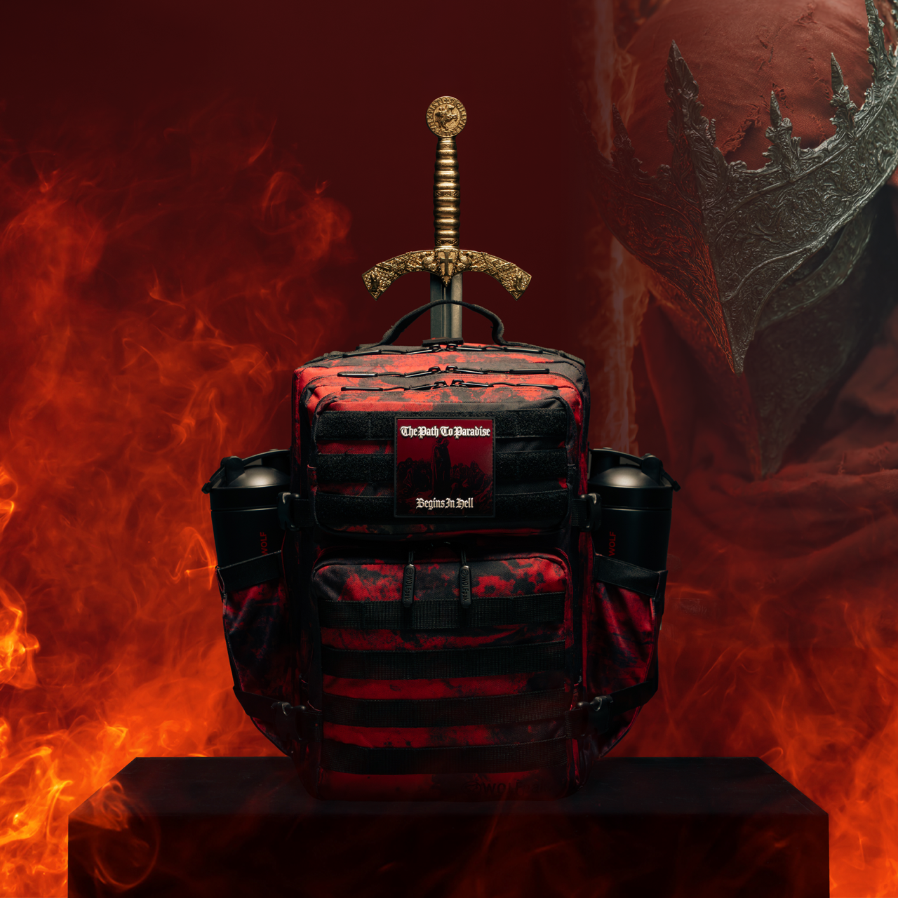 35L Backpack Dante's Inferno