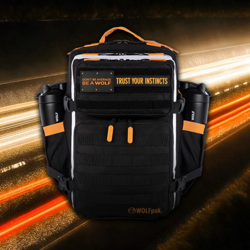 35L Backpack Orange Turbo