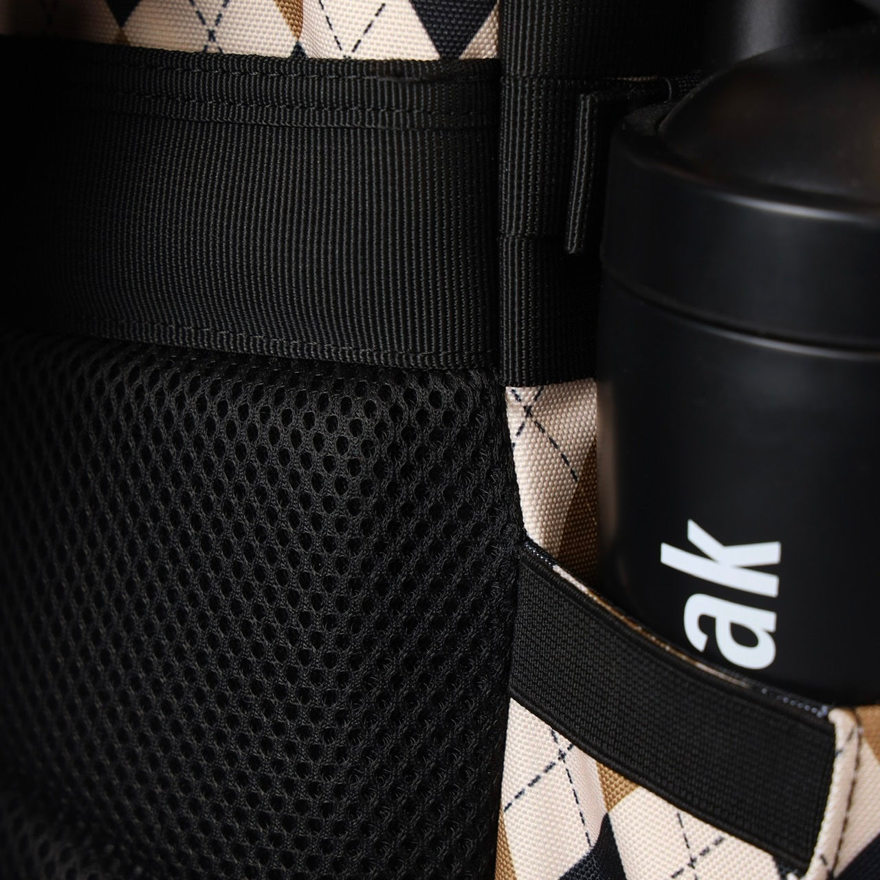 35L Backpack Argyle Print