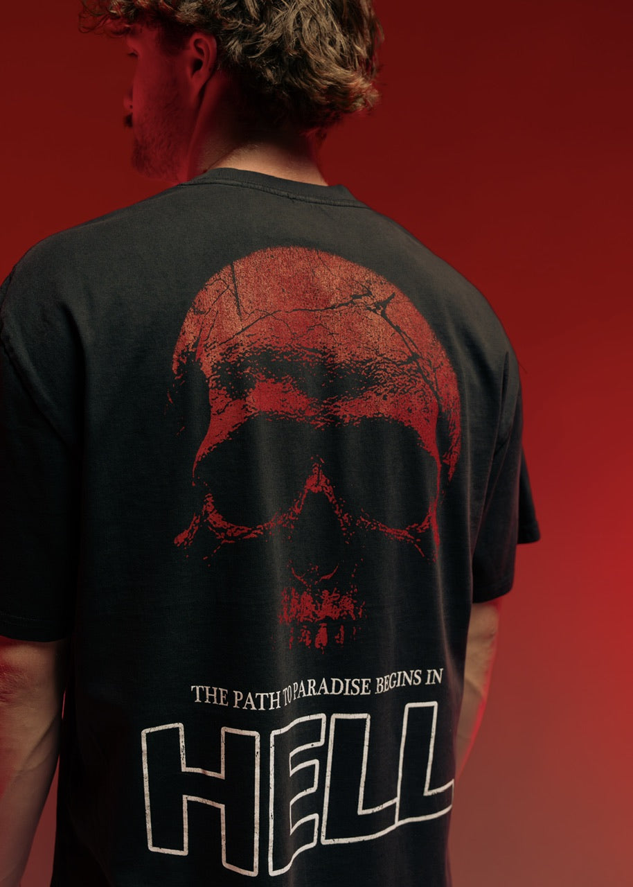 "Hellbound" Dante's Inferno Graphic T-Shirt