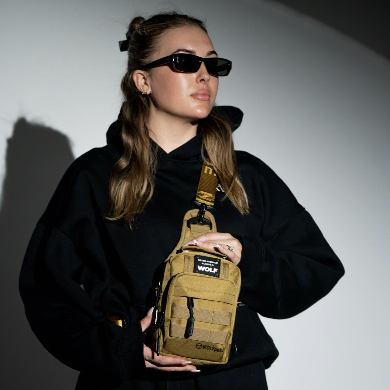 4L Mini Tactical Sling Bag Khaki