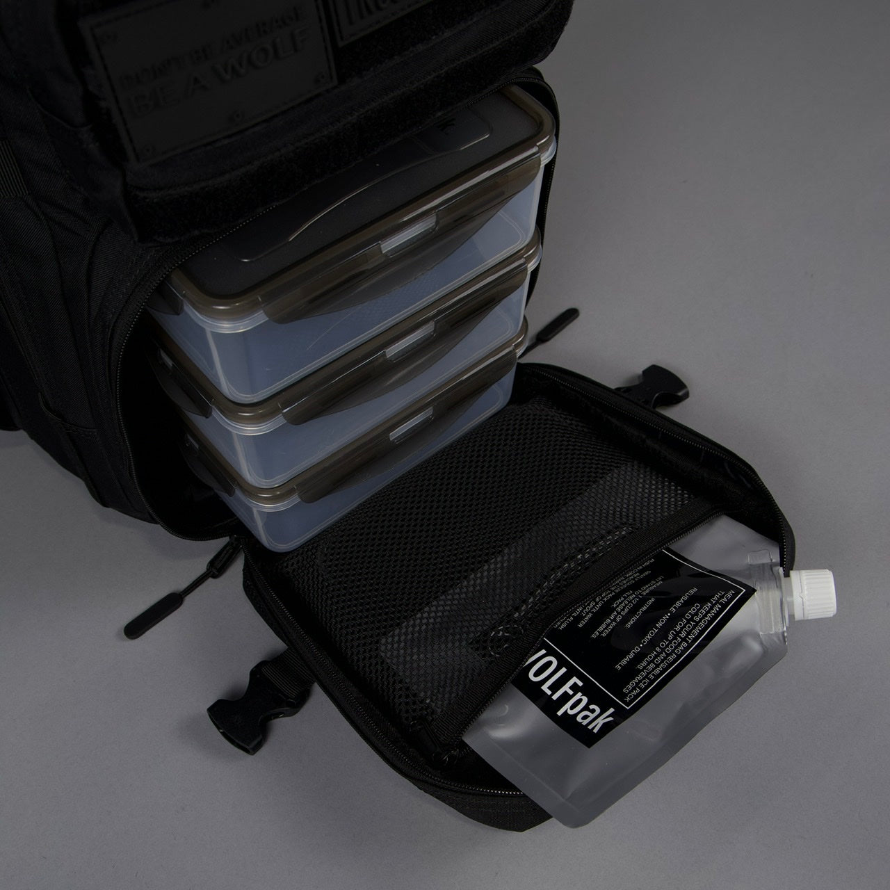 25L Alpha Black Meal Prep Management