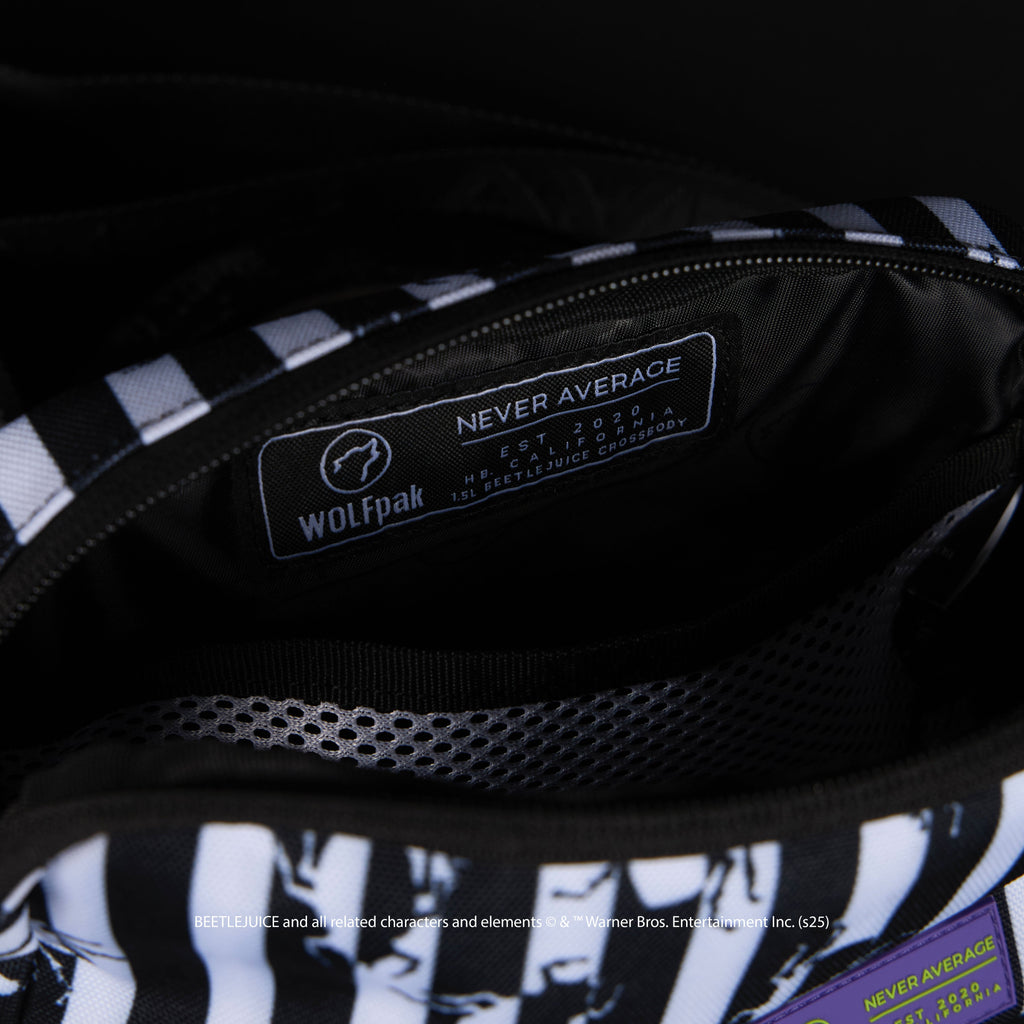 1.5L Crossbody Pack Beetlejuice