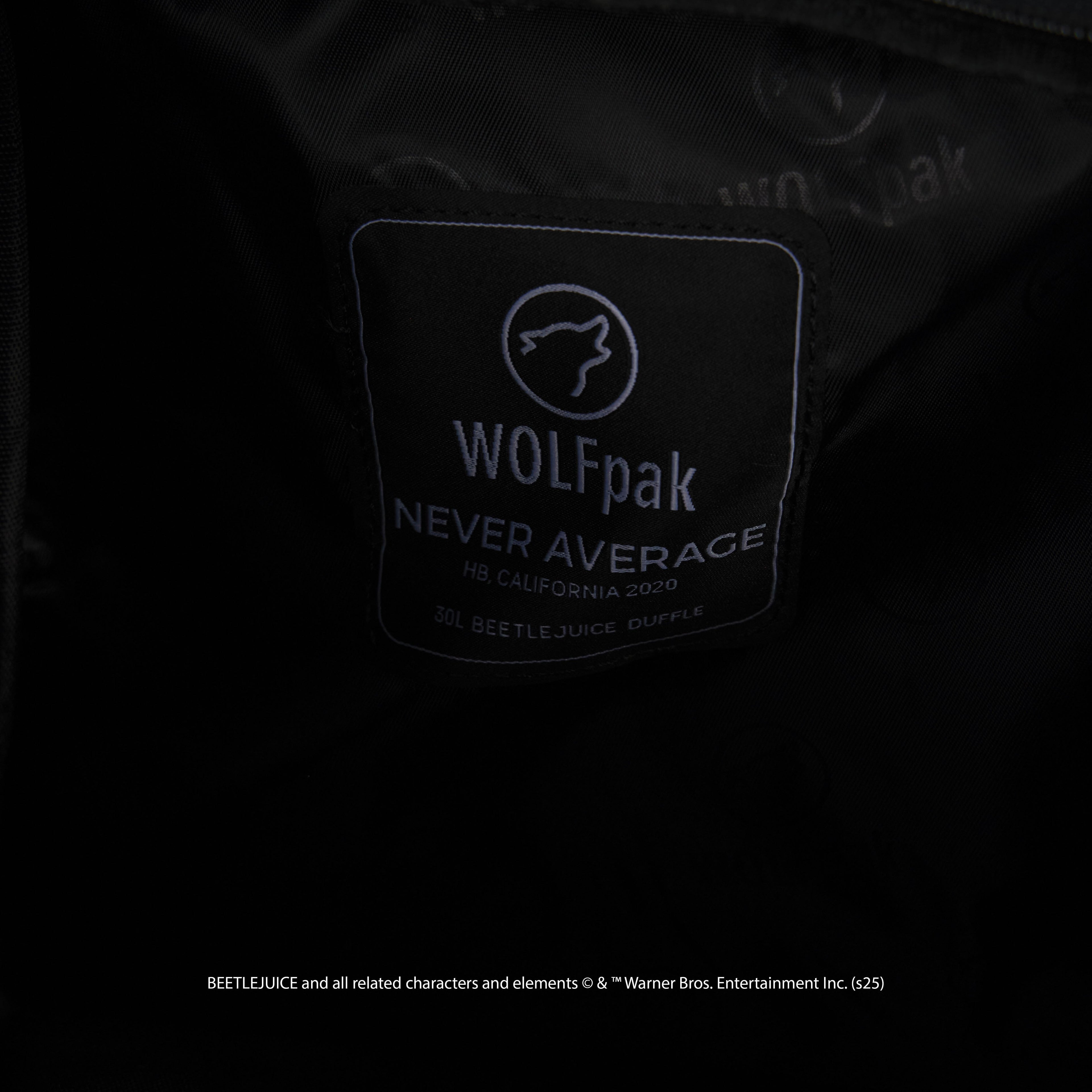 30L Perfect Duffle Bag Beetlejuice