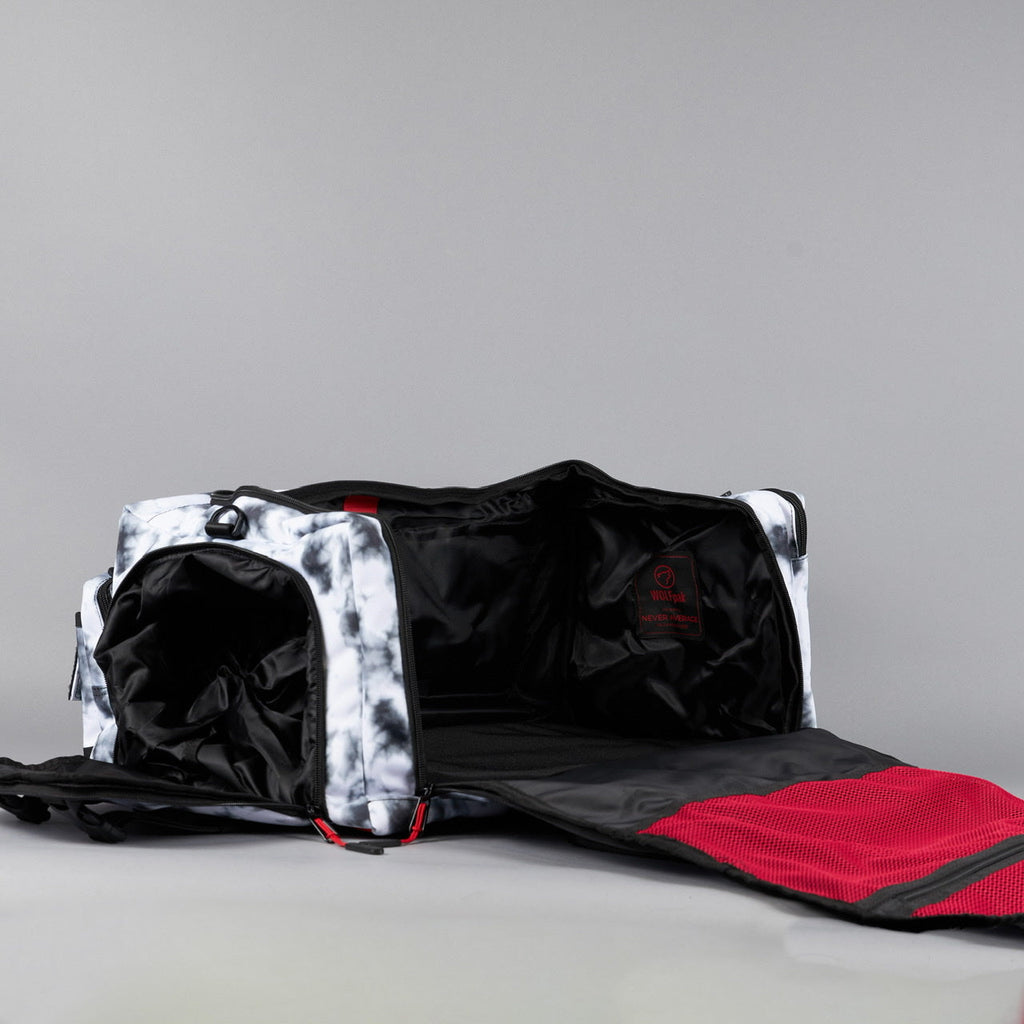 40L Ultimate Duffle Bag Timber Wolf Savage Red (SALE)