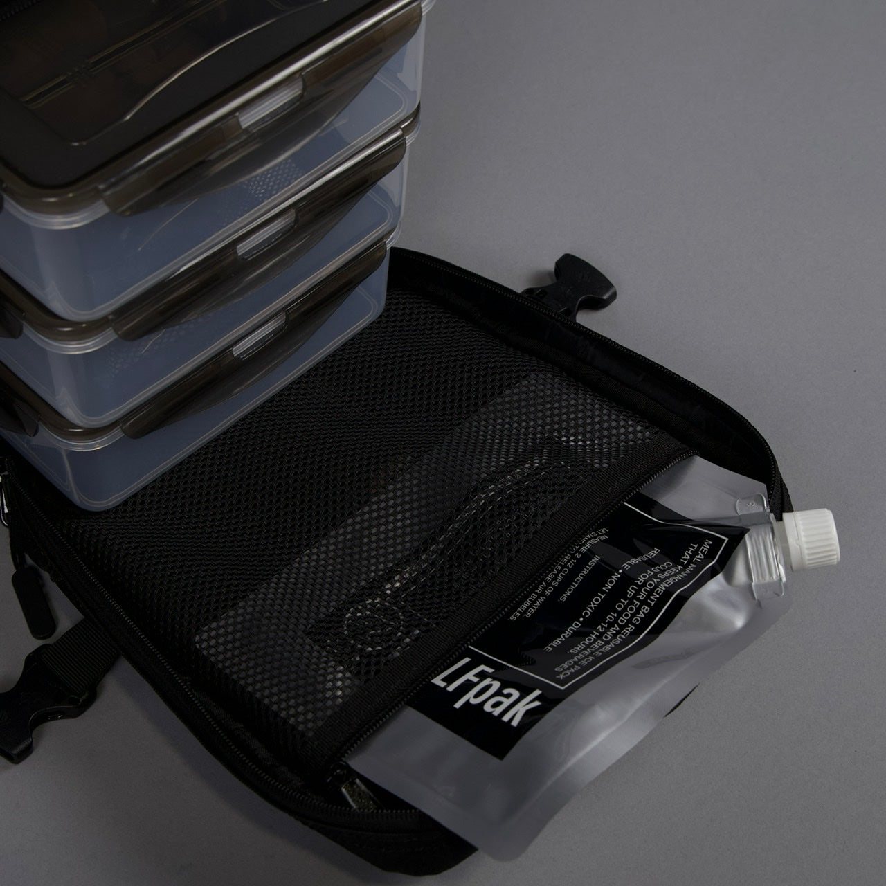 45L Alpha Black Meal Prep Management