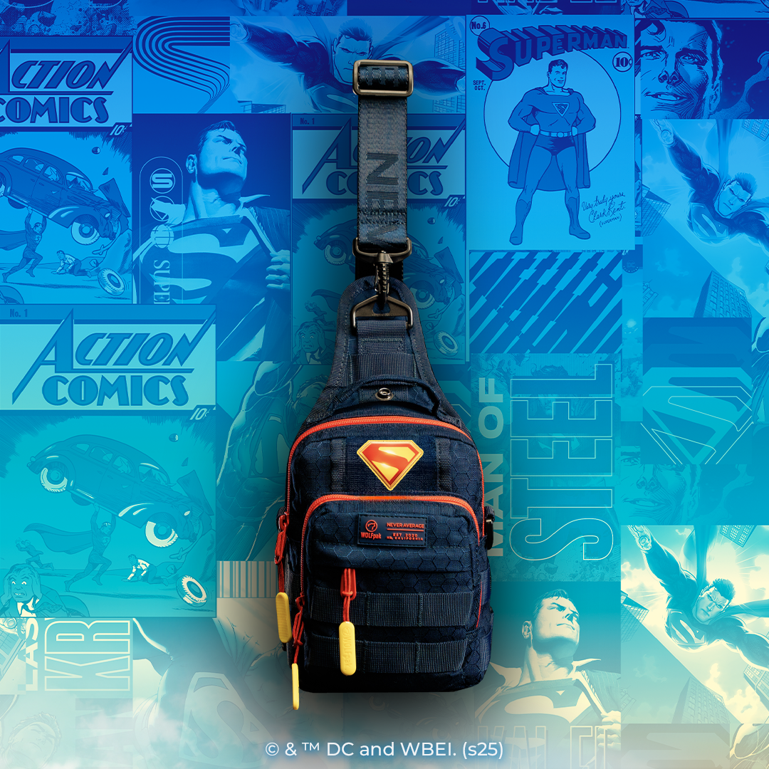 4L Mini Tactical Sling Bag Superman 2025