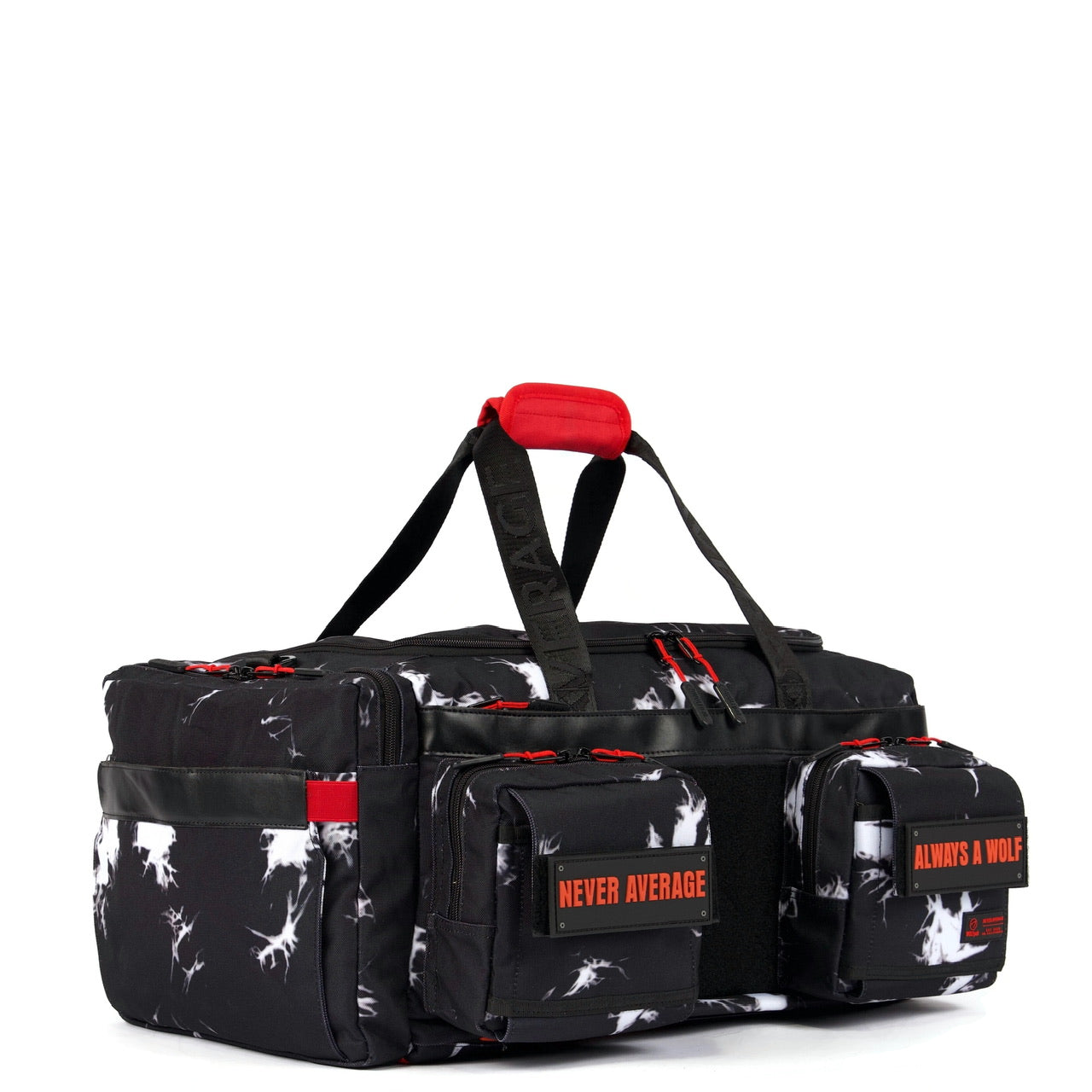 40L Ultimate Duffle Bag Black Lightning Immortal Red (SALE)