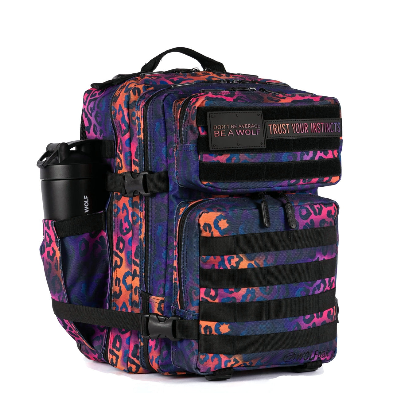 35L Backpack Neon Leopard
