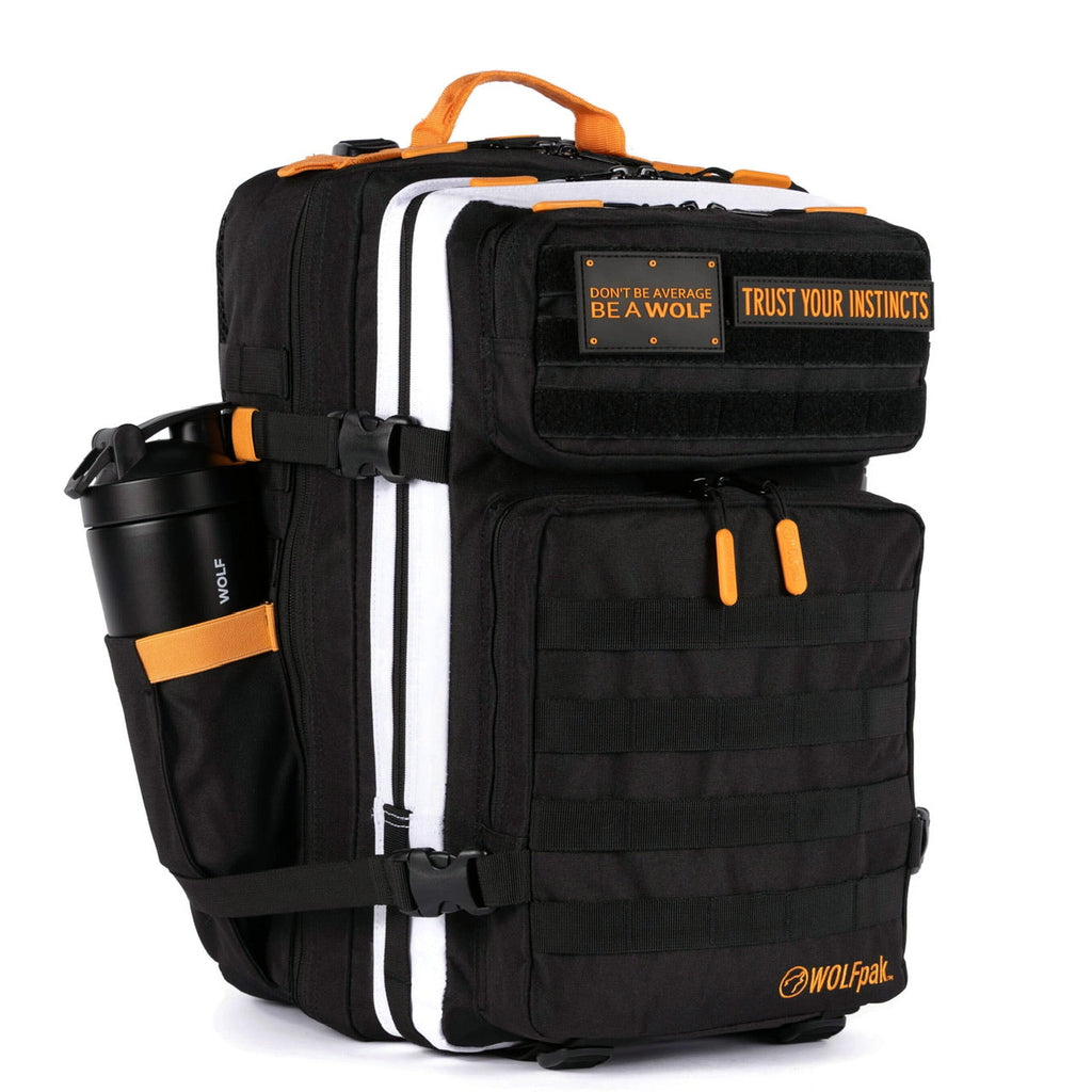 45L Backpack Orange Turbo