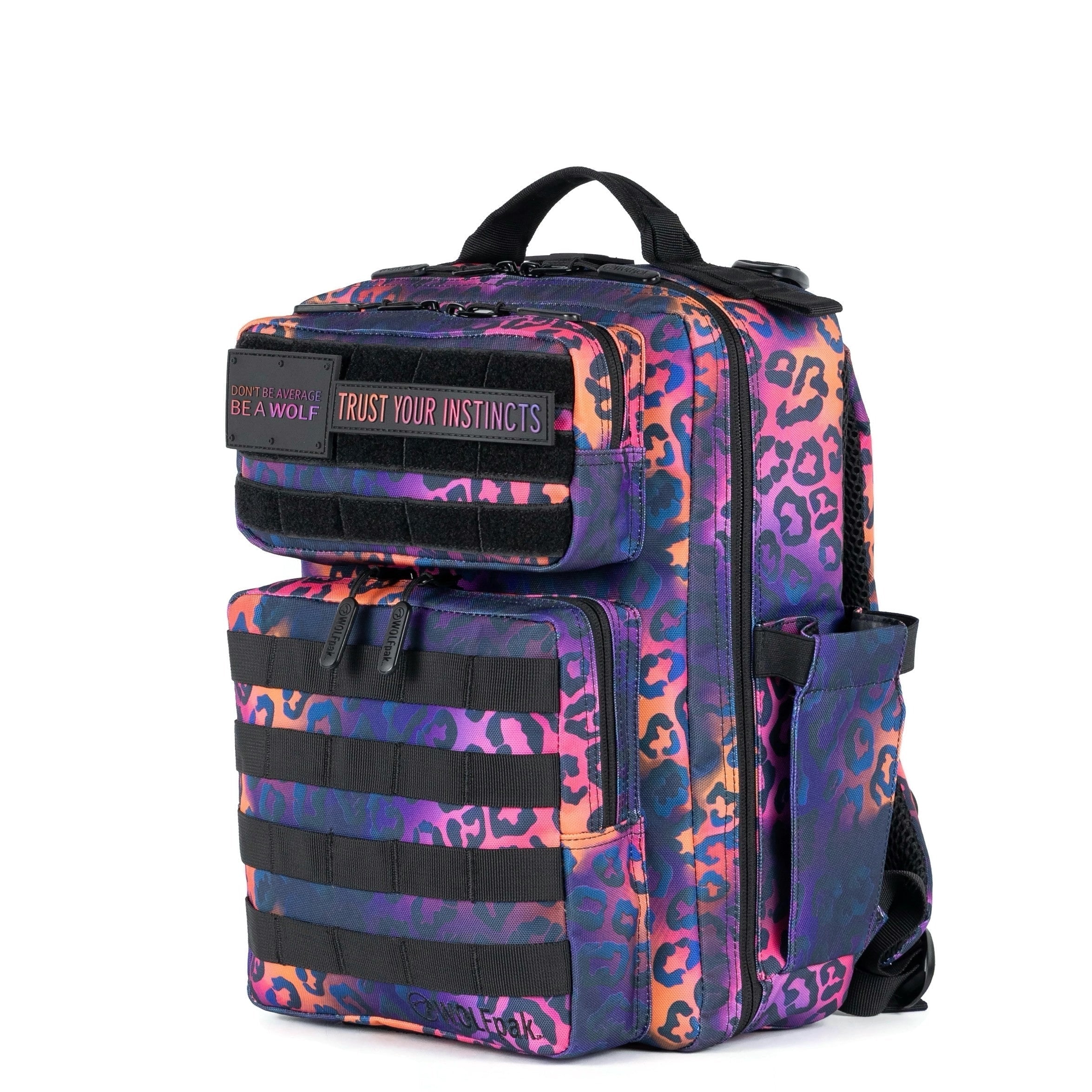 15L Backpack Neon Leopard