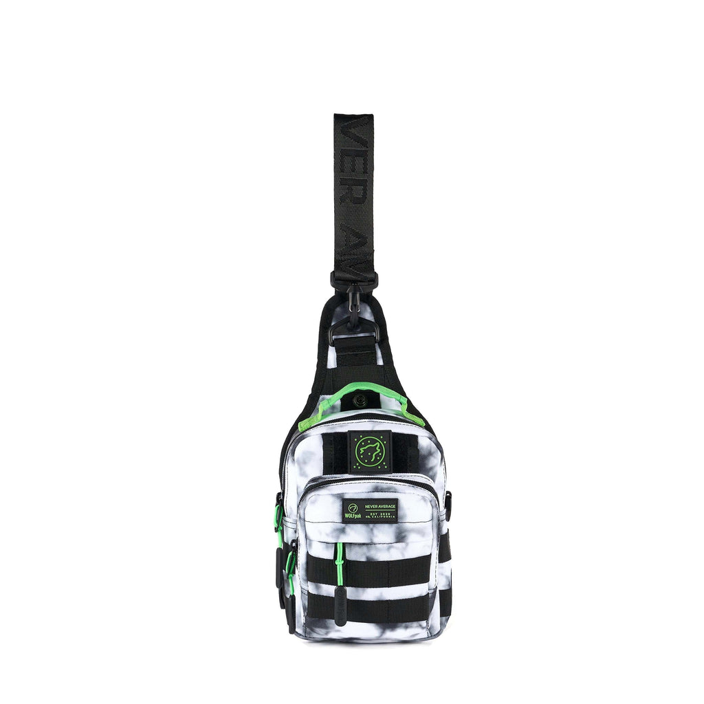4L Mini Tactical Sling Bag Graffiti Green
