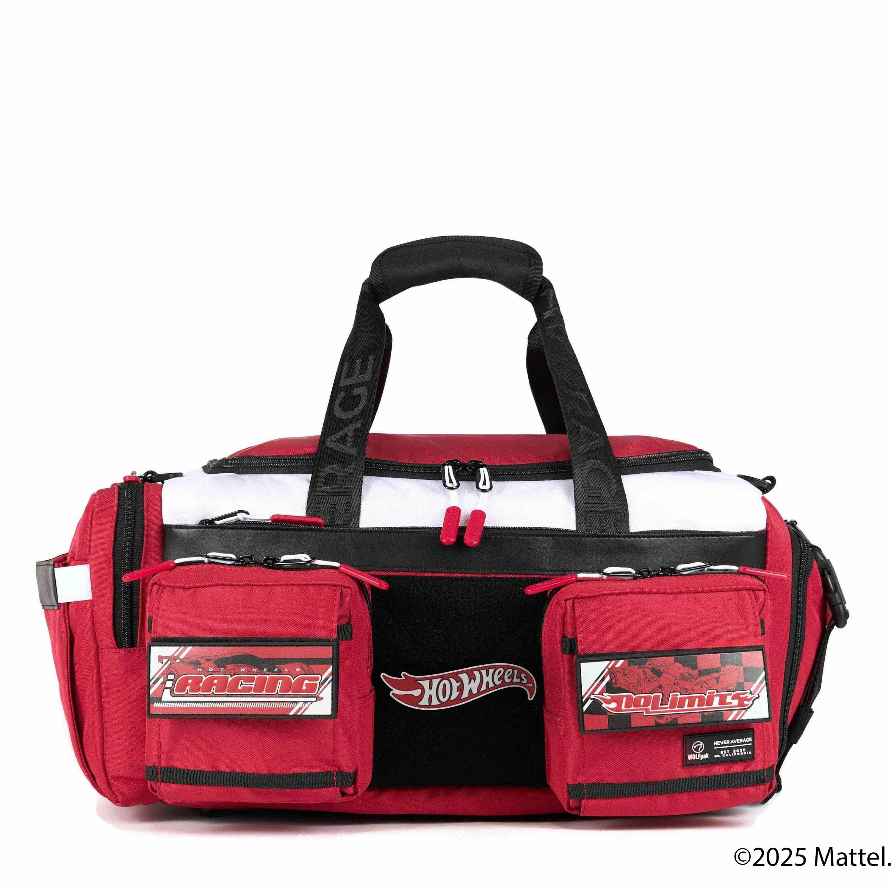 30L Perfect Duffle Bag Hot Wheels Racing
