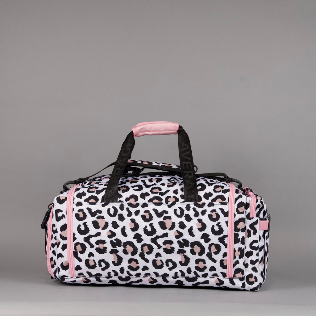 40L Ultimate Duffle Bag Leopard Pink Zip (SALE)