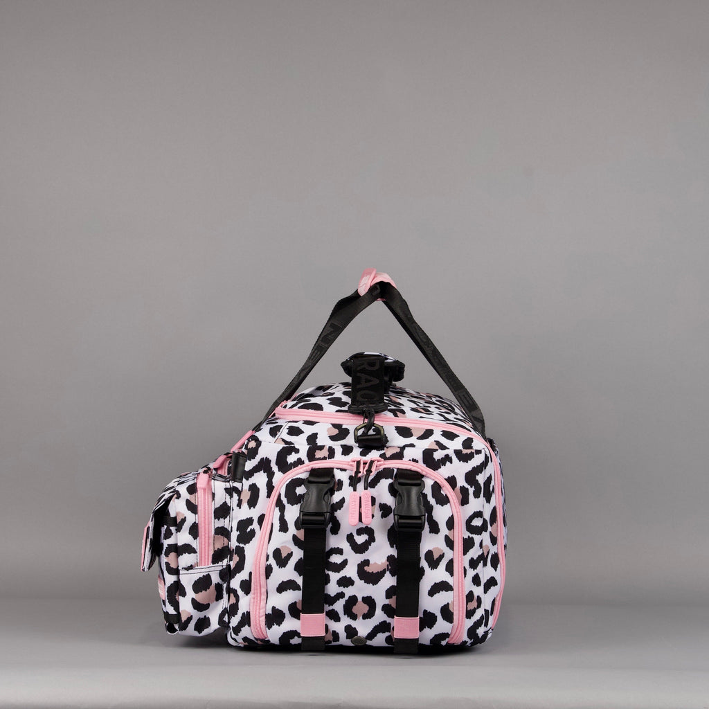 40L Ultimate Duffle Bag Leopard Pink Zip (SALE)