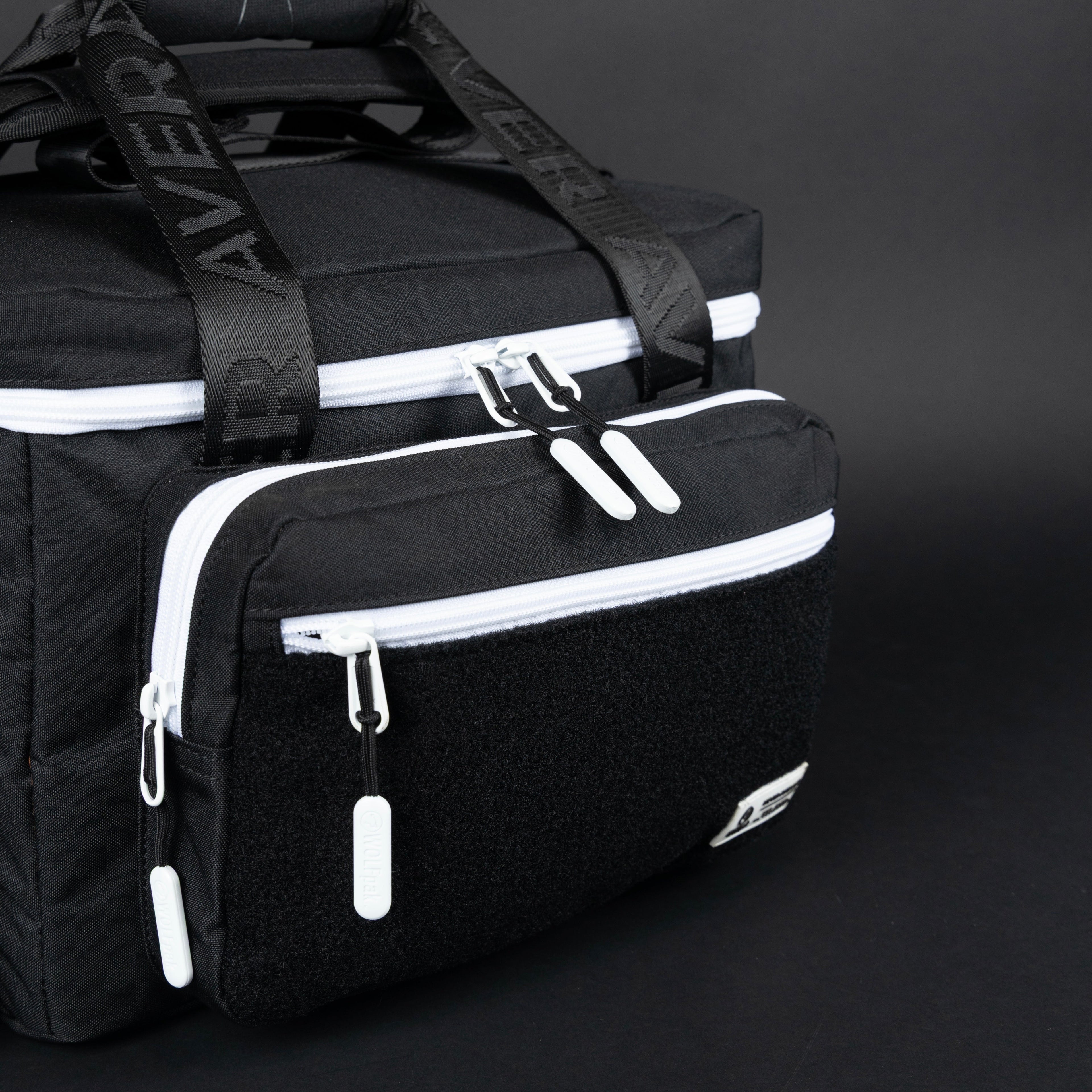 20L Alpha Black with White Accents Tactical Lunch Box