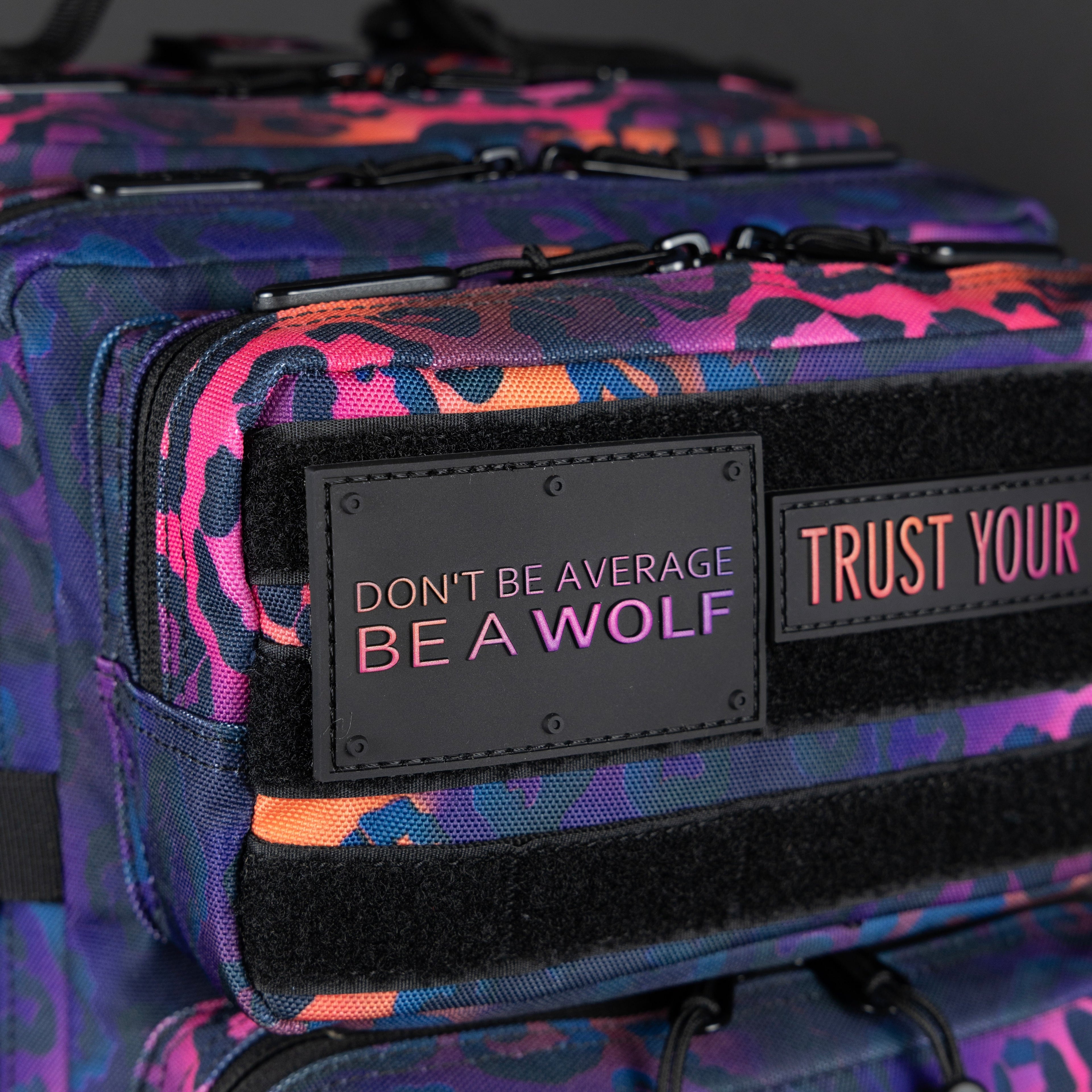 45L Backpack Neon Leopard