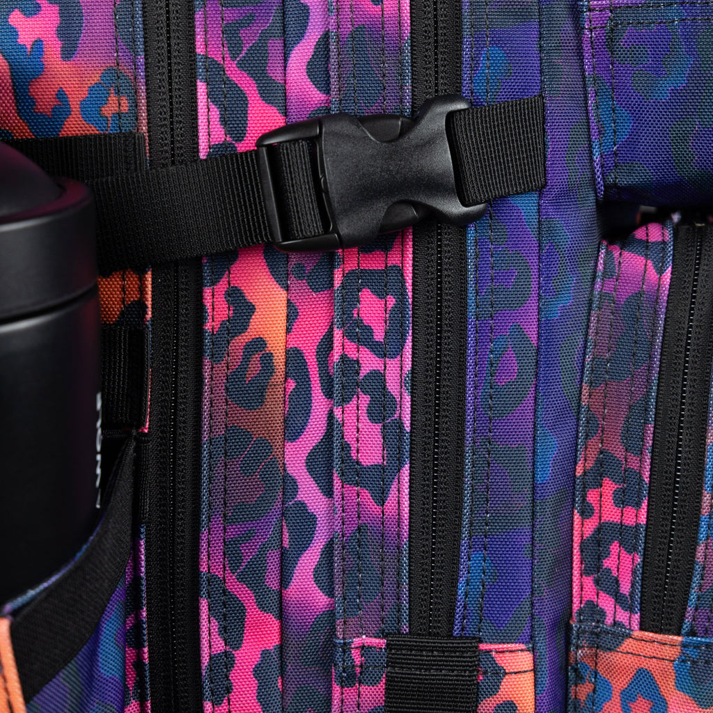 45L Backpack Neon Leopard