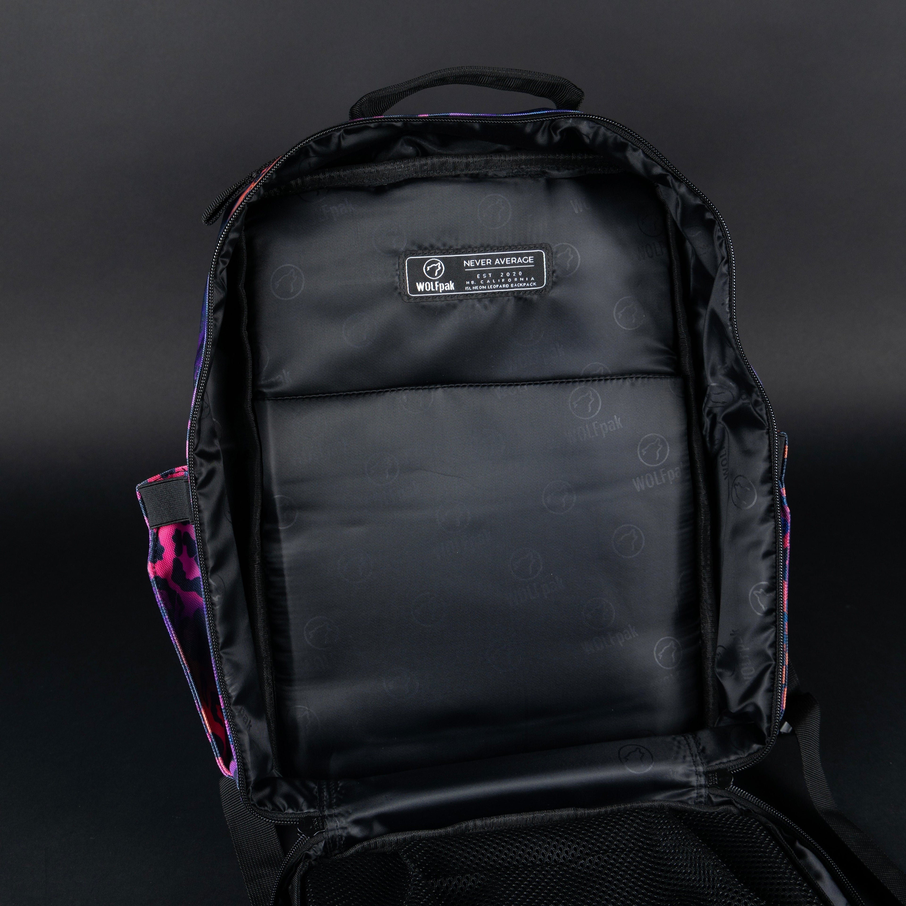 15L Backpack Neon Leopard