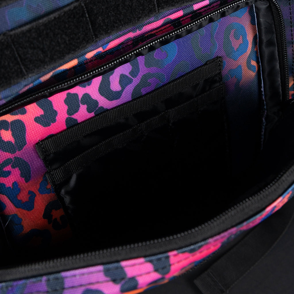 25L Backpack Neon Leopard