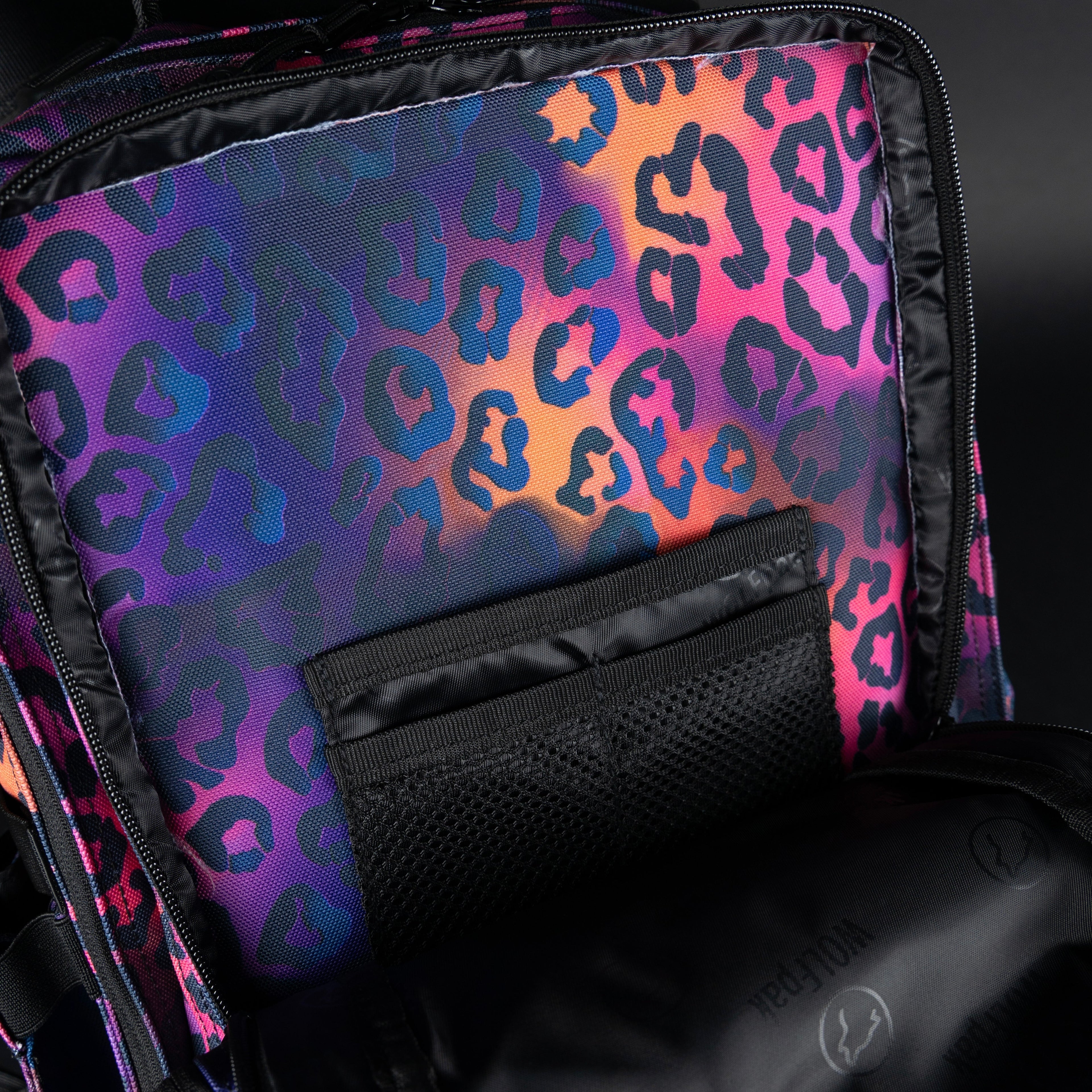 25L Backpack Neon Leopard