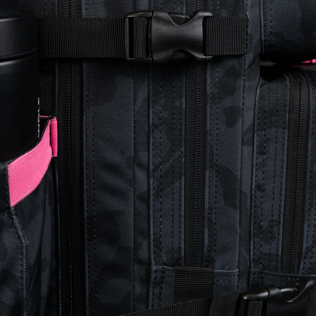 35L Backpack Black Hearts