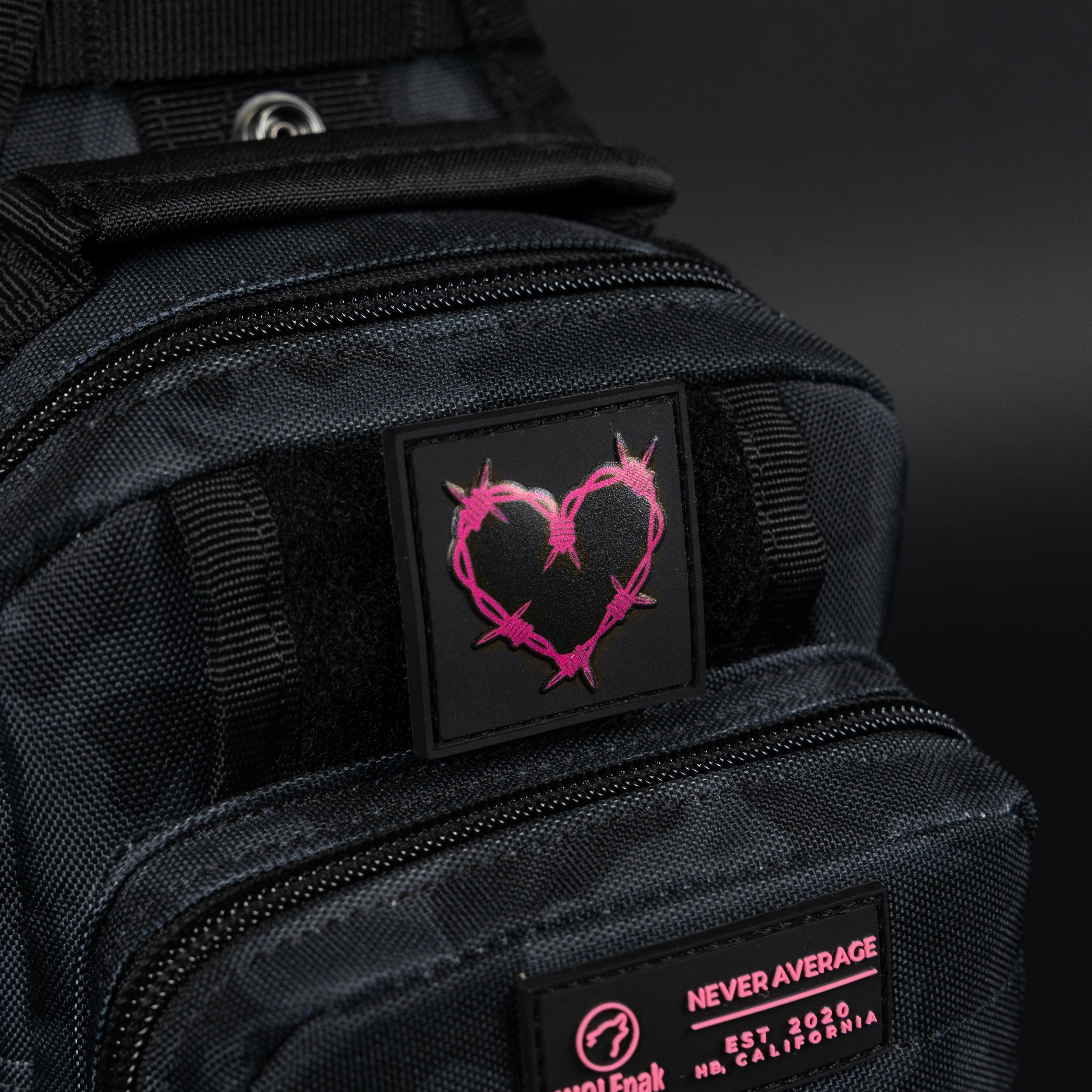 4L Mini Tactical Sling Bag Black Hearts