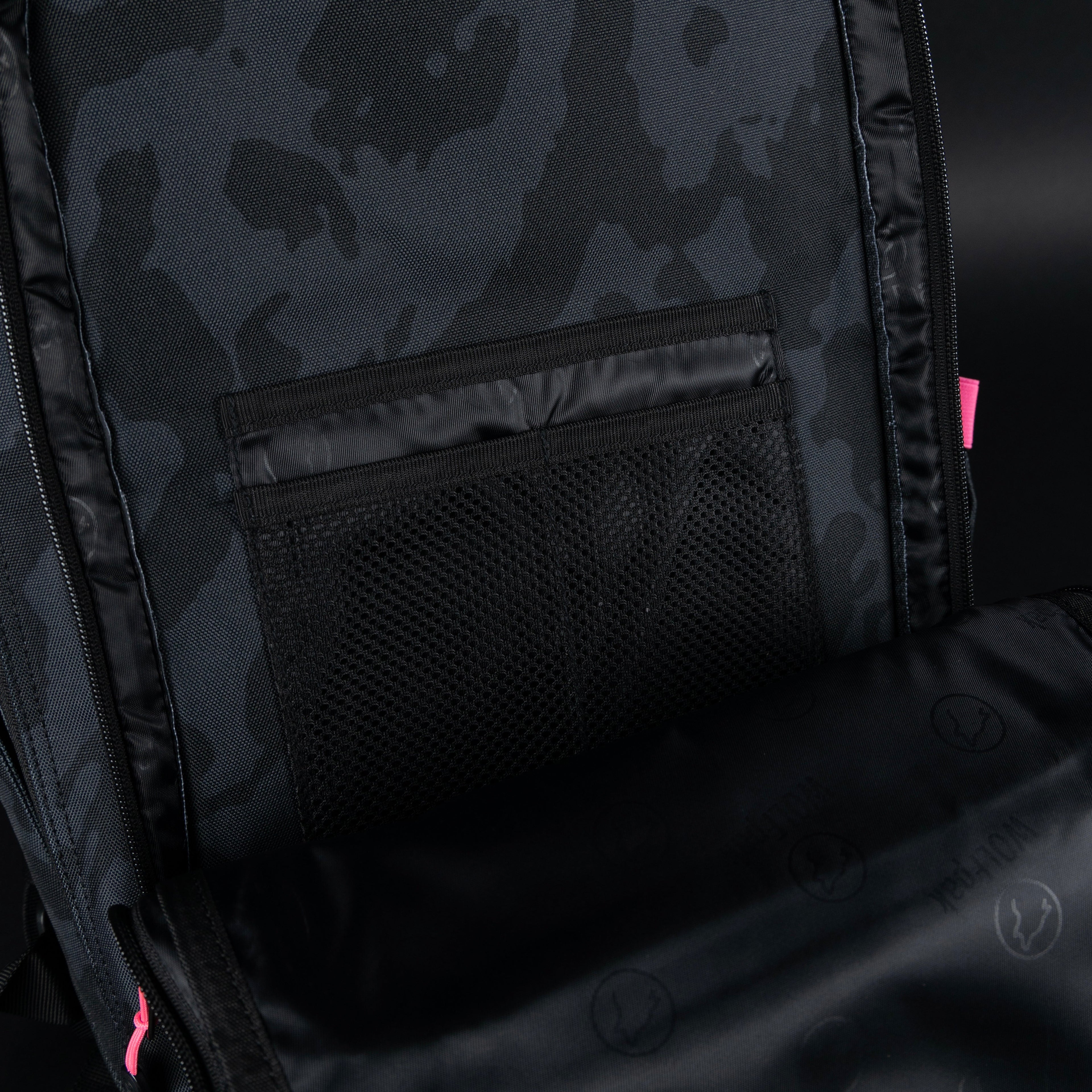 35L Backpack Black Hearts