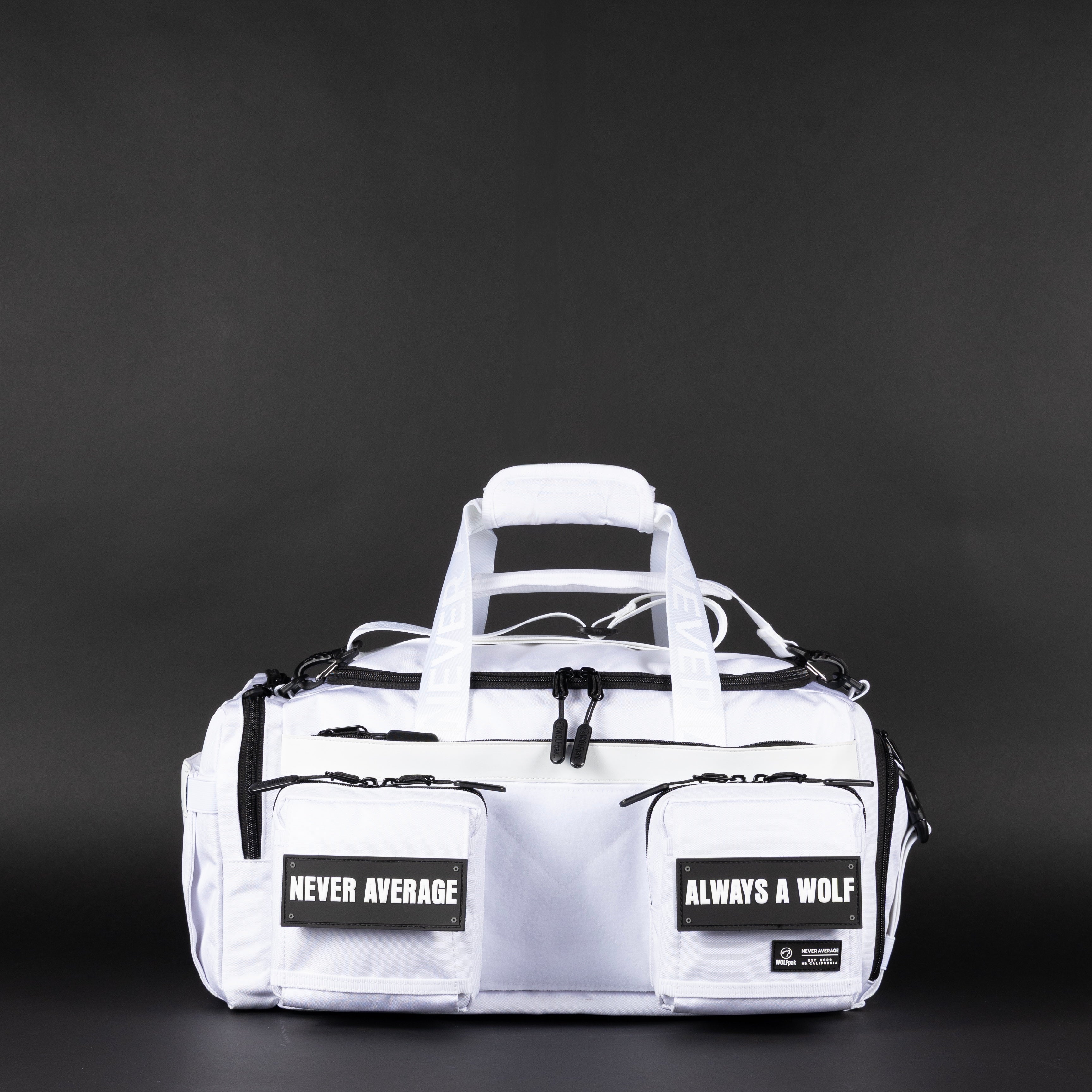 30L Perfect Duffle Bag Polar White