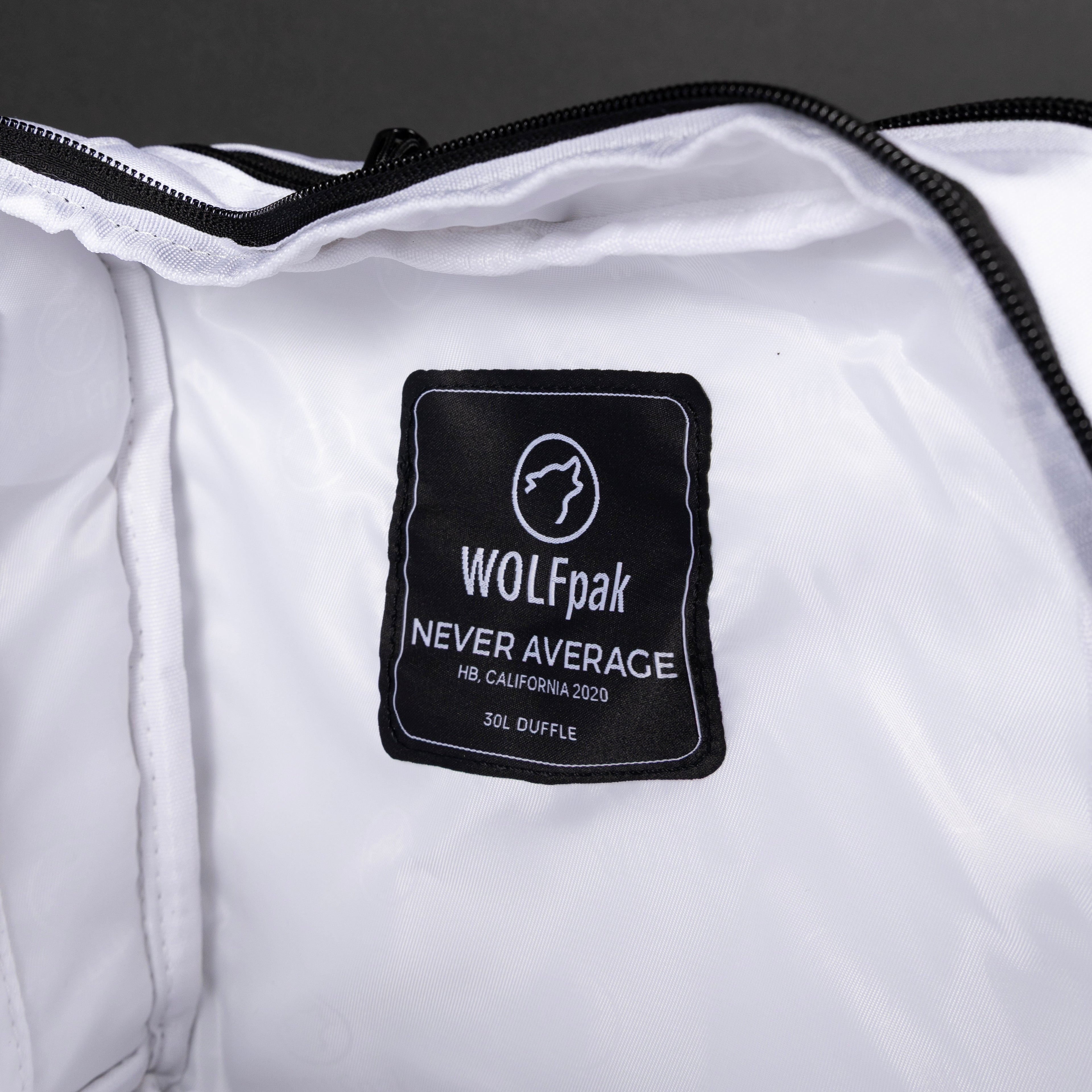 30L Perfect Duffle Bag Polar White