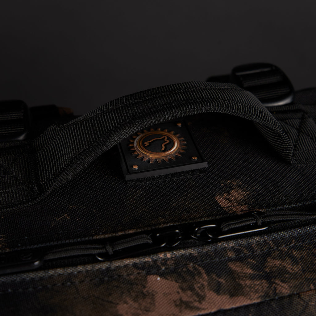 45L Backpack Black Steampunk