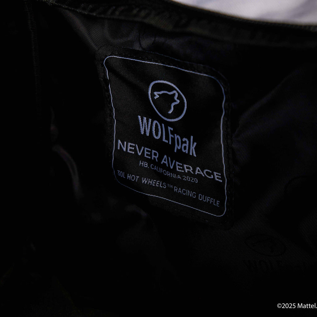 30L Perfect Duffle Bag Hot Wheels Racing