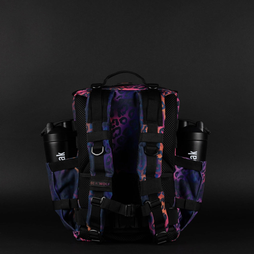 35L Backpack Neon Leopard