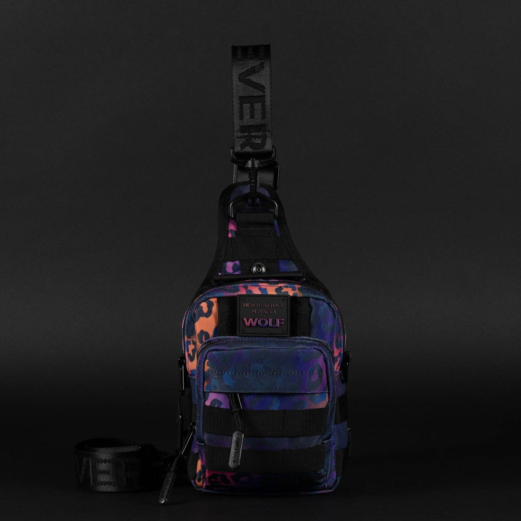 4L Mini Tactical Sling Bag Neon Leopard