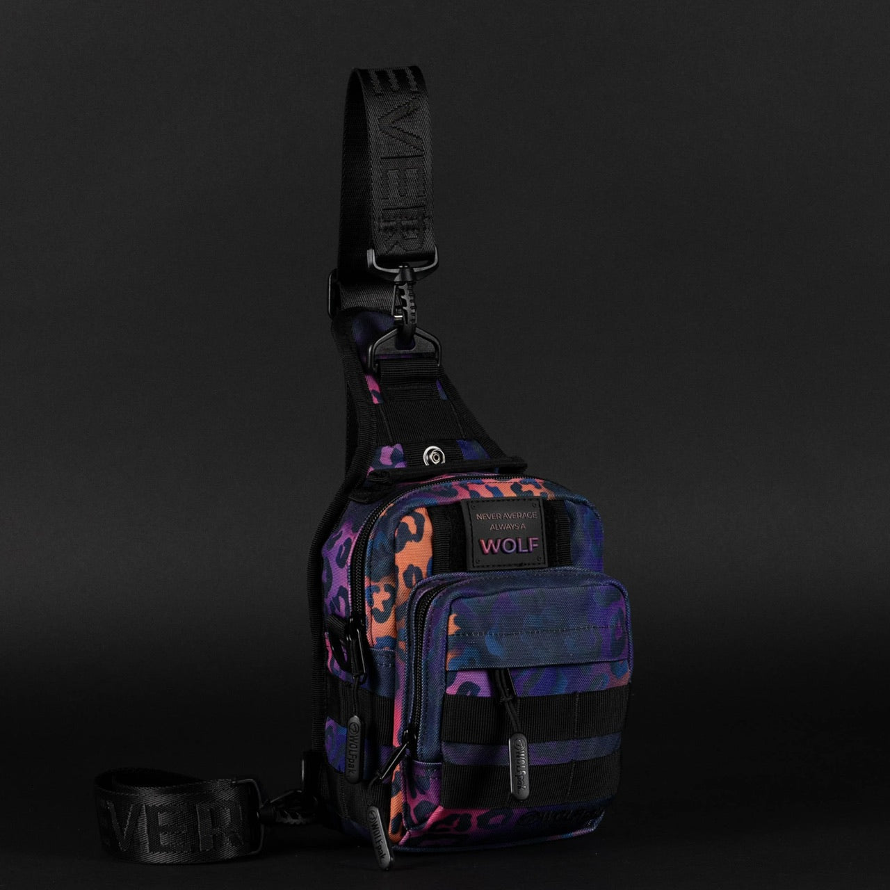 4L Mini Tactical Sling Bag Neon Leopard