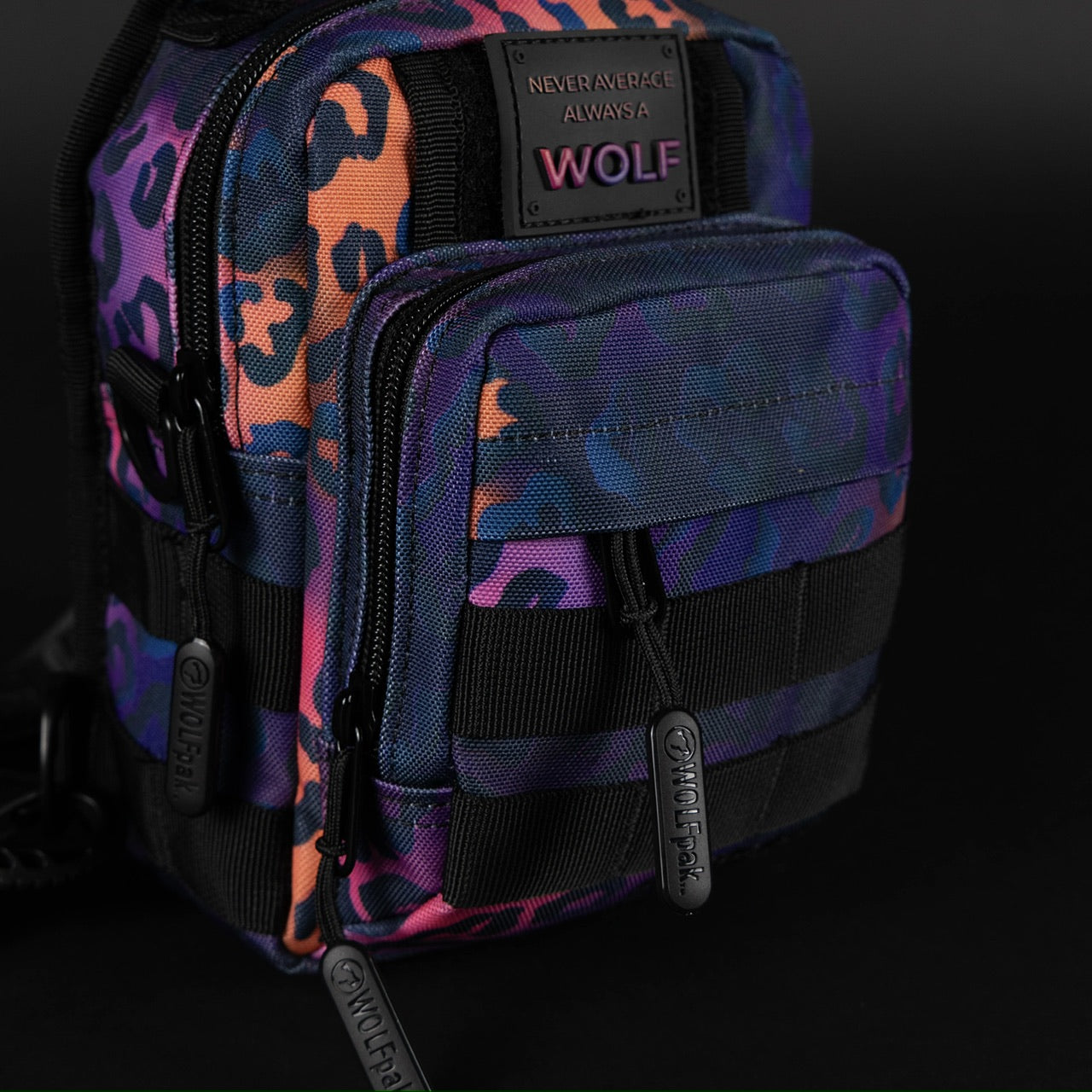 4L Mini Tactical Sling Bag Neon Leopard