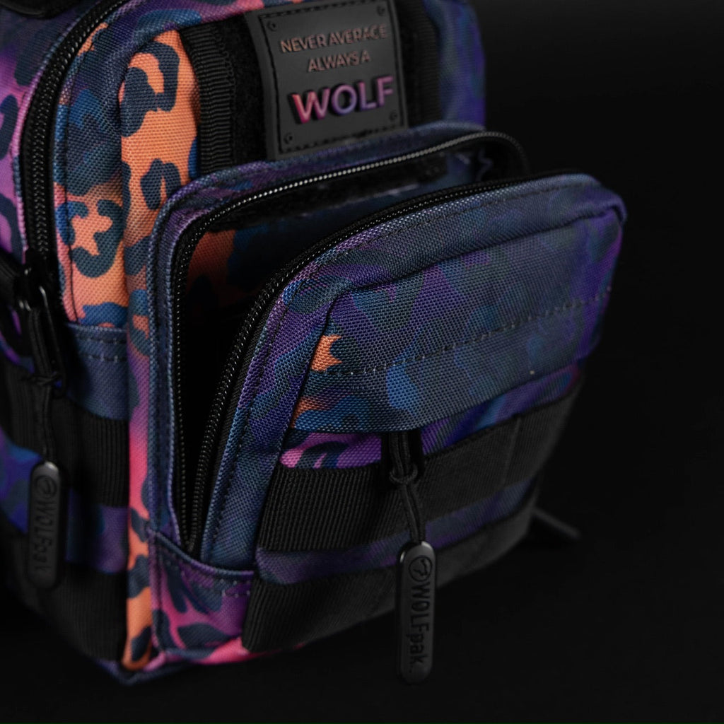 4L Mini Tactical Sling Bag Neon Leopard