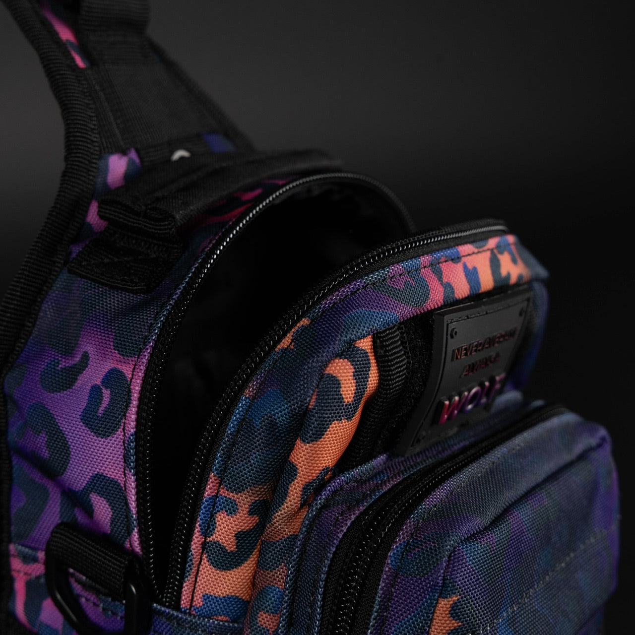 4L Mini Tactical Sling Bag Neon Leopard