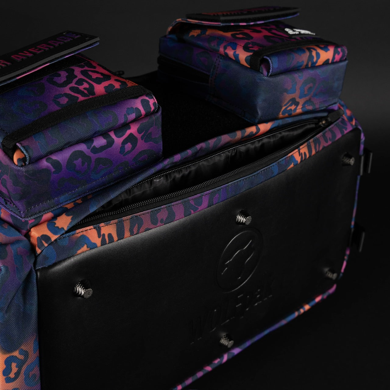 30L Perfect Duffle Bag Neon Leopard