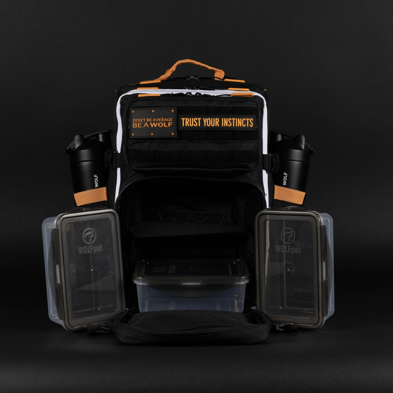 35L Meal Prep Management Backpack Orange Turbo