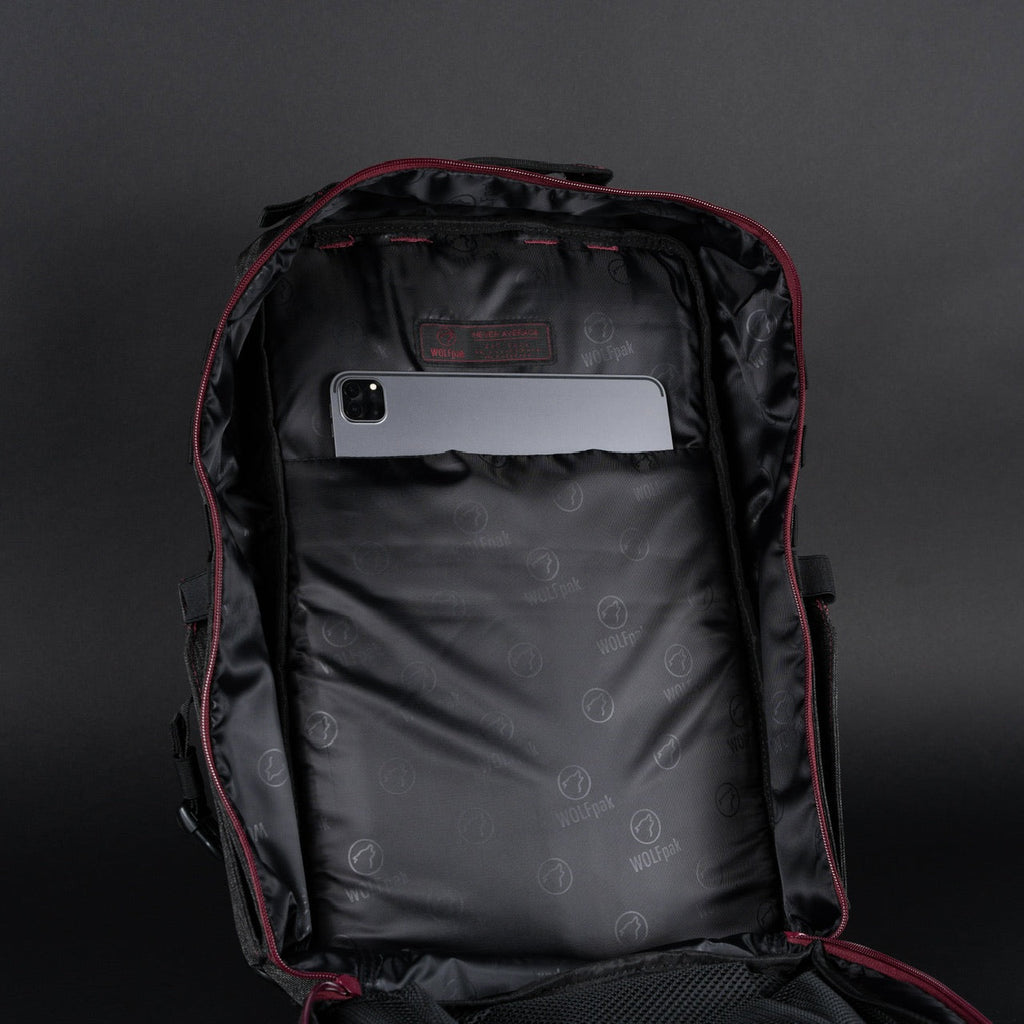 45L Backpack Black Widow